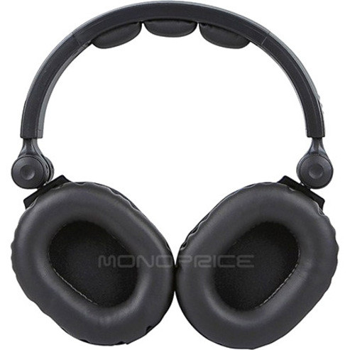 Monoprice Premium Hi-Fi DJ Style Over-the-Ear Pro Headphone - Stereo - Mini-phone (3.5mm) - Wired - 40 Ohm - 20 Hz to 20 kHz - Gold - (8323)