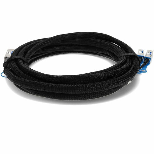 AddOn Juniper Networks QFX-QSFP-DACBO-3M Compatible TAA Compliant 40GBase-CU QSFP+ to 4xSFP+ Direct Attach Cable (Passive Twinax, 3m) (QFX-QSFP-DACBO-3M-AO)