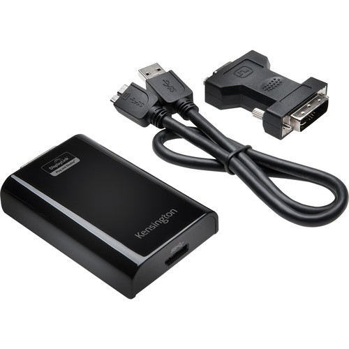 Kensington USB 3.0 Multi-Display Adapter - USB 3.0 - DVI - 2048 x 1152 Supported - 1 (Fleet Network)