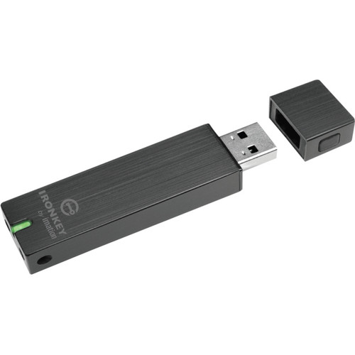 IronKey 2GB S250 USB 2.0 Flash Drive - 2 GB - USB 2.0 - 31 MB/s Read Speed - 24 MB/s Write Speed - Silver - 1 Year Warranty (D2-S250-S02-4FIPS)