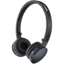 iLive Bluetooth Stereo Headphones with Microphone - Stereo - Wireless - Bluetooth - 33 ft (10.06 m) - Over-the-head - Binaural - - (Fleet Network)