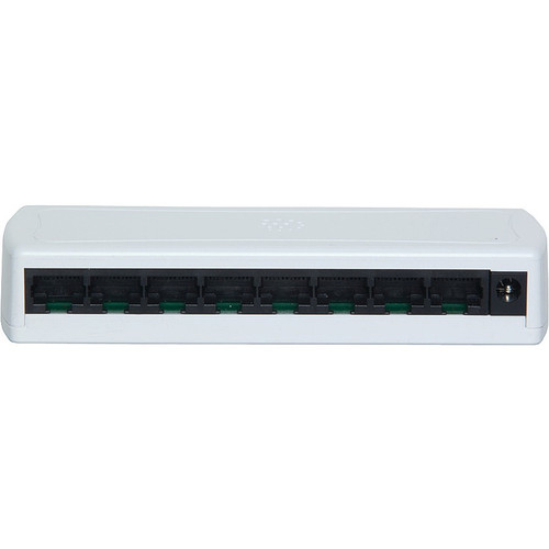 Manhattan 560689 8-Port Fast Ethernet Switch - Layer 2 - Desktop - White - 10/100Base-TX