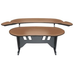 Middle Atlantic 60" Desk with Overbridge, HM - Rectangle Top - 80.4" (2042.92 mm) Table Top Width x 41.9" (1063.75 mm) Table Top Depth (Fleet Network)