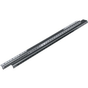 Middle Atlantic Rackrail, 10-32, 19 RU, BGR Series - 19U Rack Height24.40" (619.76 mm) Rack Depth - Rack-mountable - Black - Steel - (Fleet Network)