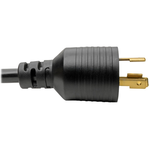 Tripp Lite by Eaton P040-012 Tripp Lite 12ft Heavy Duty Power Cord Extension - C19 to L6-20P - 20A 250V AC - 12 AWG - Black