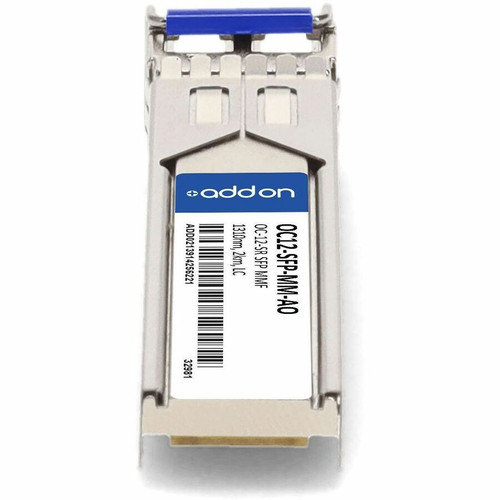 AddOn Compatible TAA OC-12-SR Multimode LC SFP Transceiver For Data Networking With Interface Compliant Formerly OC12-SFP-MM-AO