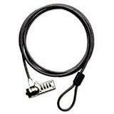 Toshiba ACC010 Noteworthy Notebook Cable Lock - Combination Lock - Stainless Steel (Fleet Network)