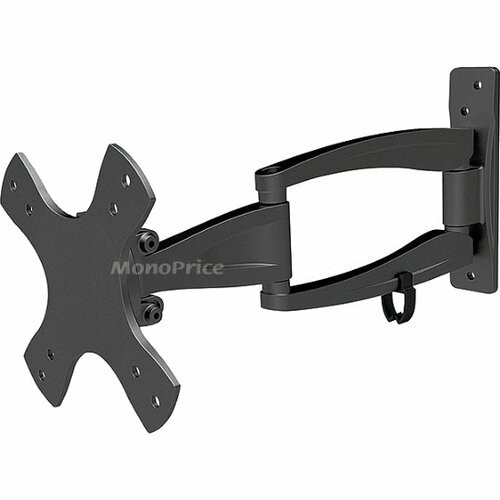 Monoprice Mounting Arm for Flat Panel Display - Black - 13" (330.20 mm) to 23" (584.20 mm) Screen Support - 33 lb (14968.55 g) Load - (Fleet Network)