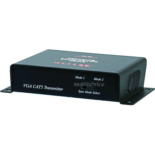 Monoprice VGA UXGA CAT5 RJ45 Extender Kit 1 Input Output 442.91 Ft Range Balun 2 Network VGA/UXGA Device Meters Mm X 5034