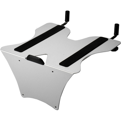 Amer Mounts Notebook Mounting Tray. Compatible with VESA 100x100mm - Includes Extendable Arms for Larger Notebooks and Laptops (Fleet Network)