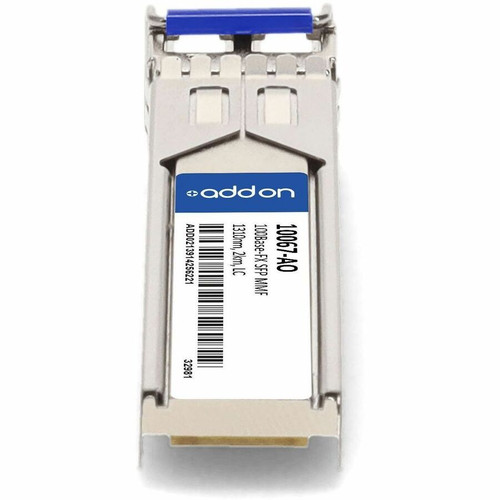 AddOn 10067-AO Compatible Extreme Networks TAA 100Base-FX SFP Transceiver - MMF - 1310nm - 2km - LC - DOM