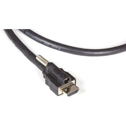 Locking HDMI-to-DVI Adapter Cable 6.5 Ft Durable Secure Video Connection DVI/HDMI Digital Device Black First End VCL-HDMIDVI-002M
