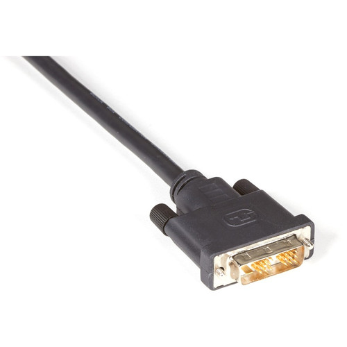 Locking HDMI-to-DVI Adapter Cable 6.5 Ft Durable Secure Video Connection DVI/HDMI Digital Device Black First End VCL-HDMIDVI-002M