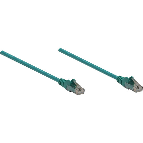 Intellinet Network Patch Cable, Cat6, 5m, Green, CCA, U/UTP, PVC, RJ45, Gold Plated Contacts, Snagless, Booted, Lifetime Warranty, - 6 (Fleet Network)