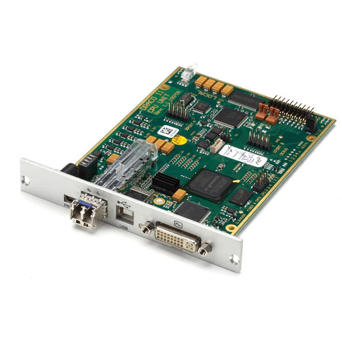 Black Box KVM Extender - 1 x USB - 1 x DVI - Plug-in Card (Fleet Network)