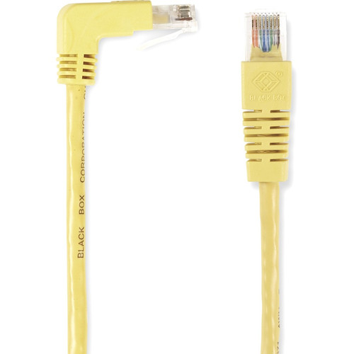 Black Box SpaceGAIN Cat.6 UTP Patch Network Cable - 15 ft Category 6 Network Cable for Patch Panel, Wallplate, Network Device - First (Fleet Network)