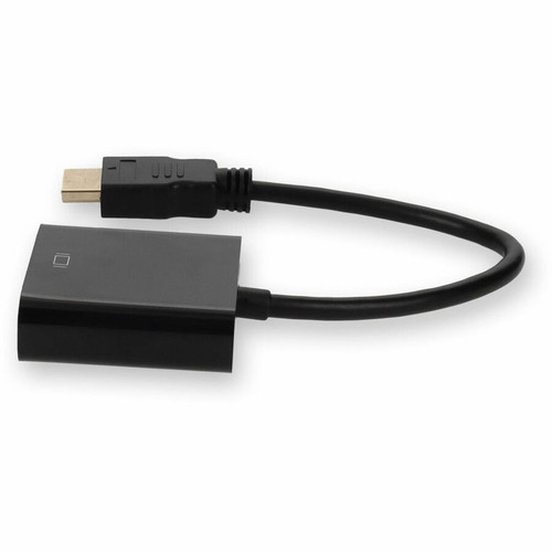 AddOn HDMI2VGAA-5PK 5-Pack HDMI 1. 3 Male to VGA Female Adapter with 3. 5mm Audio and Micro USB - White - Supports WUXGA Resolution