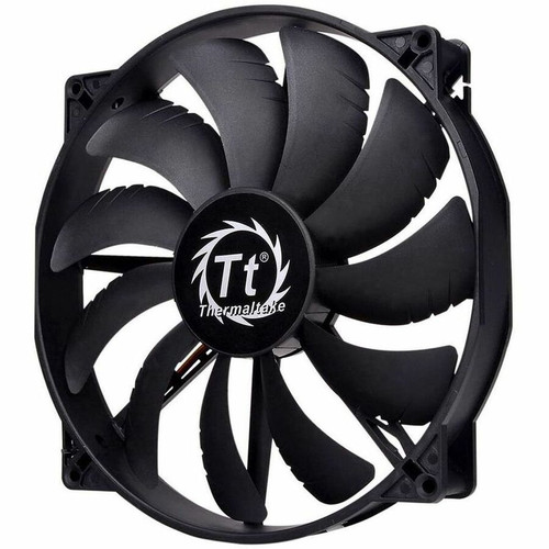 Thermaltake Pure 20 DC Fan - 7.87" (200 mm) Maximum Fan Diameter - 1 x Fan(s) - 129.64 CFM (220.26m³/h) Maximum Airflow - 800 rpm - - (Fleet Network)