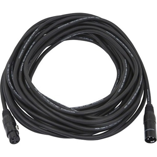 Monoprice 15 Meter (49ft) 3-pin DMX Lighting & AES/EBU Cable - 49 ft XLR Audio Cable for Audio Device - First End: 3 x XLR Audio - - 3 (Fleet Network)