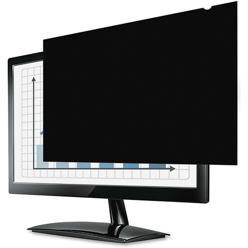 Fellowes PrivaScreen&trade; Blackout Privacy Filter - 23.0" Wide - For 23" (584.20 mm) Widescreen LCD Monitor - 16:9 - Fingerprint - - (4807101)