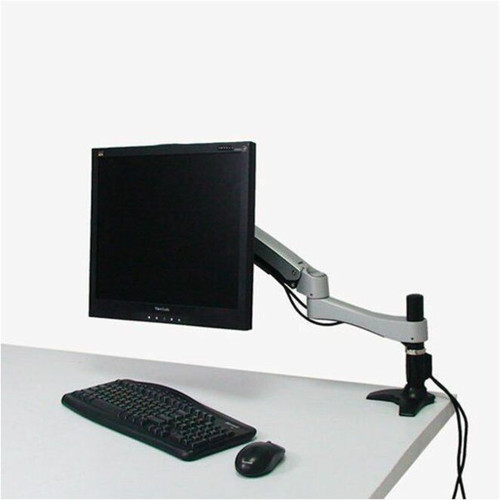 Amer Mounts Long Articulating Monitor Arm (Grommet Base) Supports Flat Panel Size up to 32" AMR1APL - Single articulating LCD/LED with (AMR1APL)