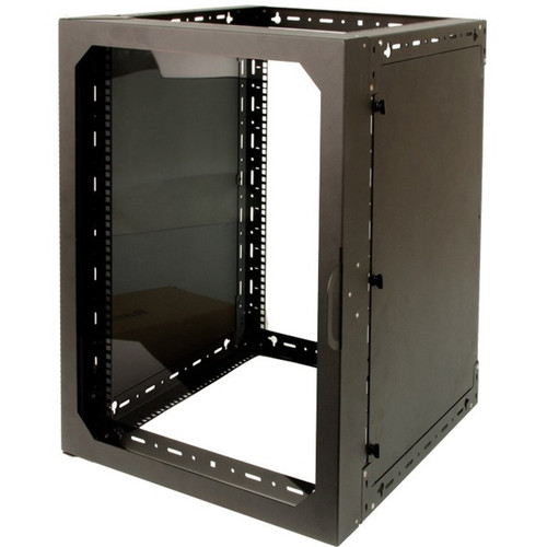 Rack Solutions Wall Mount With Side Panels And Door For LAN Switches Patch Network Equipment Switch Deep Panel Tall Mm X 119-2763