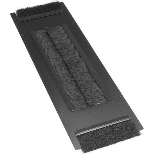 Black Box Bottom Brush Kit for 30"W x 36"D Elite Cabinet - Cable Management Panel - 1 Pack (Fleet Network)