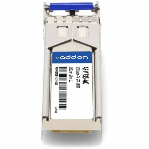 AddOn Netgear AFM735 Compatible TAA 100Base-FX SFP Transceiver (MMF, 1310nm, 2km, LC, DOM) - For Optical Network, Data Networking - 1 (AFM735-AO)