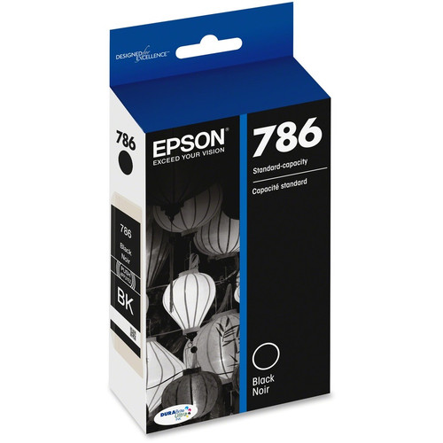 Epson DURABrite Ultra 786 Original Standard Yield Inkjet Ink Cartridge - Black - 1 Each - Inkjet - Standard Yield - 1 Each (Fleet Network)