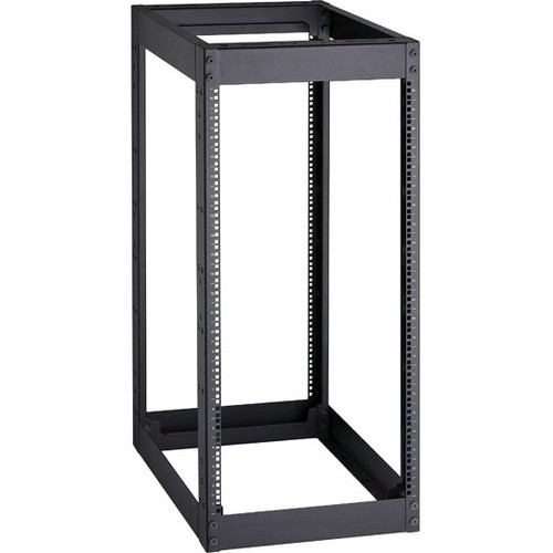 Black Box 4-Post Rack, 22U - 22U Rack Height - Cold-rolled Steel (CRS) - 997.90 kg Maximum Weight Capacity (Fleet Network)