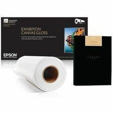 Epson GS Production Canvas Satin - 54" (1371.60 mm) x 150 ft (45.72 m) - 320 g/m² Grammage - Satin - Lightweight - 1 Roll (Fleet Network)