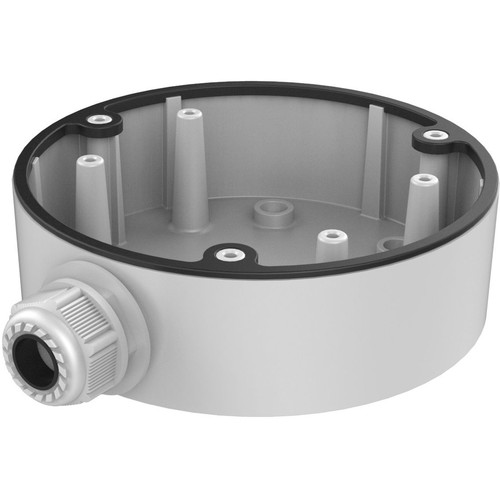 Hikvision DS-1280ZJ-DM21 Mounting Box for Network Camera - White - 9.92 lb (4500 g) Load Capacity (Fleet Network)
