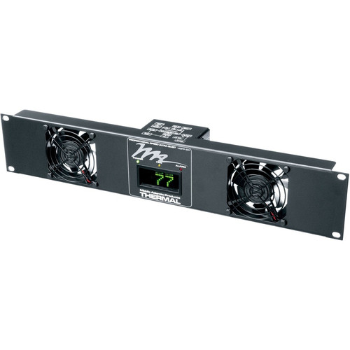 Middle Atlantic Fan Tray - 2 Fan - 2U - 1.4 m³/min (Fleet Network)