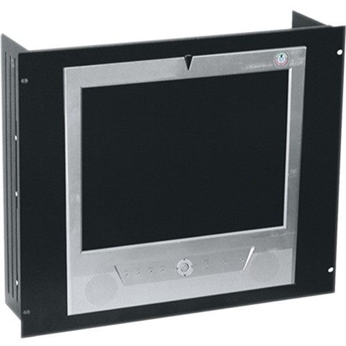 Middle Atlantic RSH4S9-LCD Rack Mount for LCD Monitor - Black - 1 Display(s) Supported - 17" (431.80 mm) Screen Support - 100 x 100, x (Fleet Network)