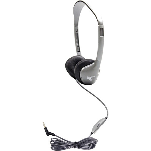 Hamilton Buhl SchoolMate Personal Stereo Headphone with in-line Volume, Leatherette - Stereo - Mini-phone (3.5mm) - Wired - 32 Ohm - - (Fleet Network)