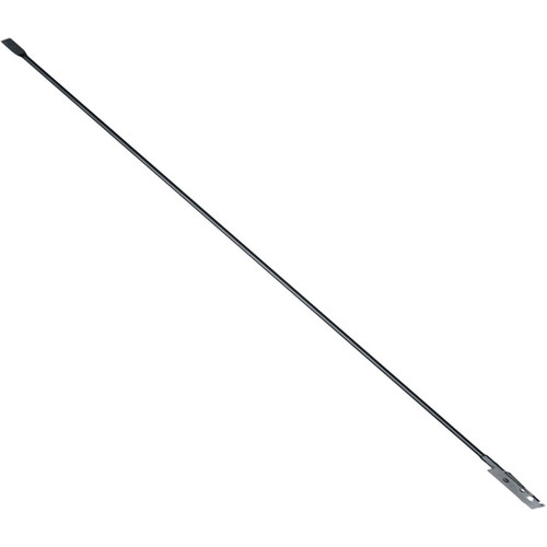 Middle Atlantic Lever Lock Cable Lacing Bar - Cable Lacing Bar - Black Powder Coat - Steel - 4 Pack (Fleet Network)