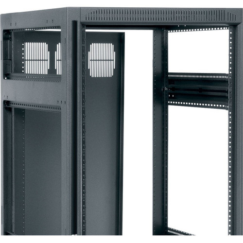 Middle Atlantic Trim Kit, 19 RU BGR Racks, Black - Steel - Black - 19U Rack Height - 33.25" (844.55 mm) Height x 0.60" (15.24 mm) x (Fleet Network)