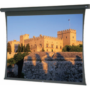 Da-Lite Large Tensioned Cosmopolitan 82430E 200" Electric Projection Screen - Front Projection - 4:3 - Da-Mat - NTSC - Ceiling Mount, (Fleet Network)