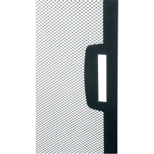 Middle Atlantic Split Vented Rear Door, 45 RU WMRK Racks, W/Handle Knockout - Steel - Black - 45U Rack Height - 79.83" (2027.68 mm) x (CLVRD-WMRK-45LH)