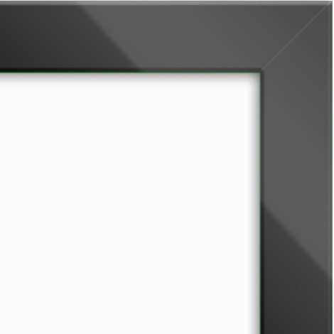 Da-Lite UTB Contour 166" (4216.40 mm) Fixed Frame Projection Screen - 2.35:1 - HD Progressive 1.1 - 65" (1651 mm) Height x 153" mm) (23914)