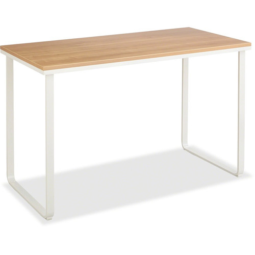 Safco Steel Workstation - Rectangle Top - U-shaped Base - 150 lb (68.04 kg) Capacity - 47.3" (1200.15 mm) Table Top Width x 24" mm) x (Fleet Network)