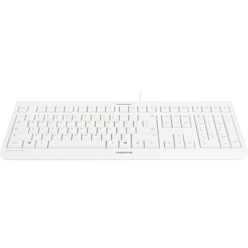CHERRY KC 1001 - Cable Connectivity - USB Interface - 104 Key(s) - Calculator, Email, Browser, Sleep Hot Key(s) - English (US) - LPK - (Fleet Network)
