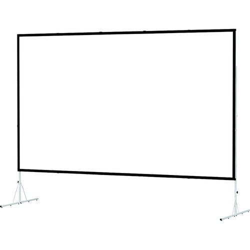 Da-Lite Fast-Fold Deluxe 123" Projection Screen - Rear Projection - 16:10 - Dual Vision - 65" (1651 mm) Height x 104" (2641.60 mm) (Fleet Network)