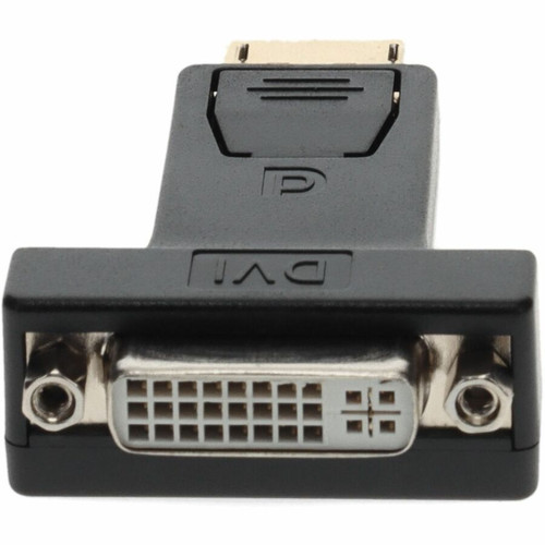 AddOn DISPLAYPORT2DVIADPT-5PK 5-Pack DisplayPort 1. 2 Male to DVI-I Female Black Adapters - Passive - DP++ Required - Up to 2560 x 1600 Resolution
