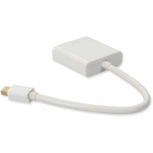 AddOn 5-Pack of Mini-DisplayPort 1.1 Male to VGA Female White Adapters Which Supports Intel Thunderbolt For Resolution Up to 1920x1200 (MDISPLAYPORT2VGAW-5PK)