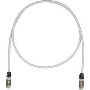 Panduit Cat.6a Patch Network Cable - 49.2 ft Category 6a Network Cable for Network Device - First End: 1 x RJ-45 Network - Male - End: (Fleet Network)