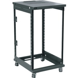 Middle Atlantic QAR Series Rack, QAR-12-24 - For A/V Equipment - 12U Rack Height x 19" (482.60 mm) Rack Width x 21.25" (539.75 mm) - - (Fleet Network)