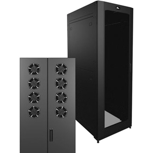 Middle Atlantic SNE Series Rack, SNE27H-4242-A2 - For LAN Switch, Patch Panel - 42U Rack Height x 19" (482.60 mm) Rack Width x 38.48" (Fleet Network)