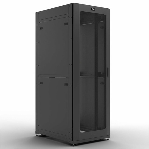 Middle Atlantic SNE Series 45RU Security Network Rack - 42in Depth, 30in Width Floor Standing Cabinet - For Server, LAN Switch, Patch (Fleet Network)