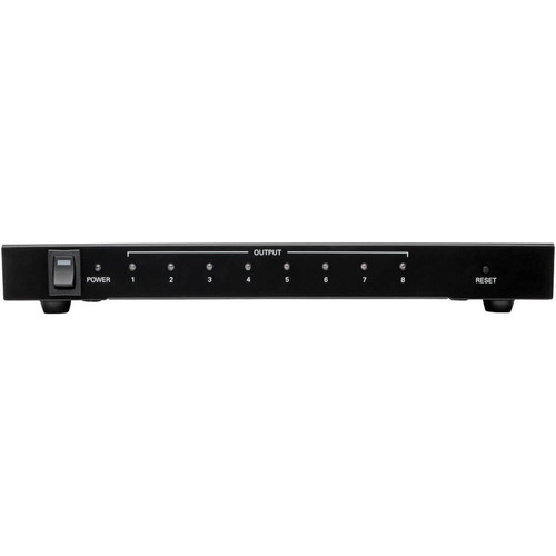 Tripp Lite series UHD 4Kx2K HDMI 8-port Splitter - 3840 × 2160 - 39.37 ft (12000 mm) Maximum Operating Distance - 1 x HDMI In - 8 x (B118-008-UHD)